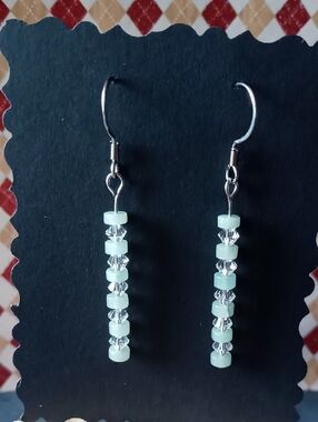 Light Green Earrings